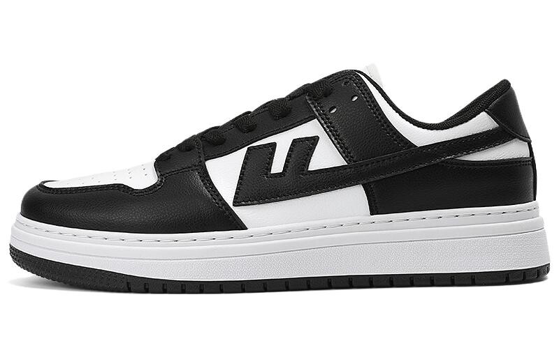 

Кроссовки WARRIOR Skateboarding Shoes Unisex Low-top White/Black, белый/черный