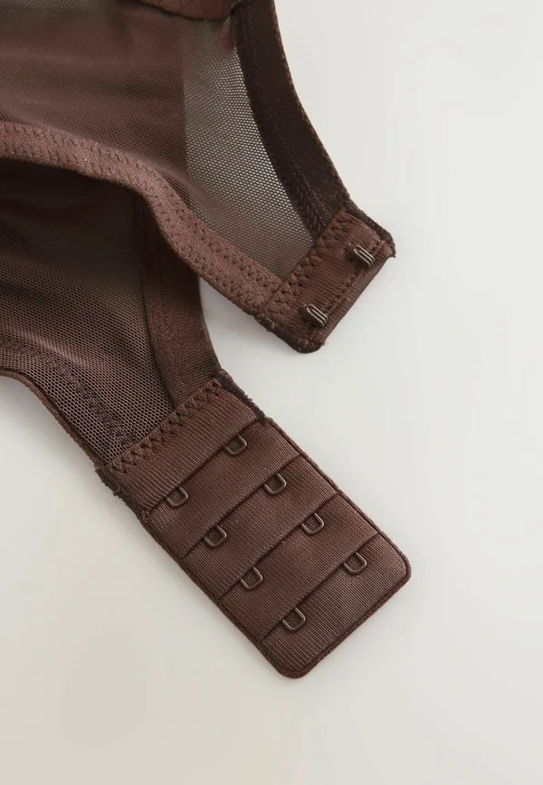 

Бюстгальтер dd с полной чашкой, 3 шт., на косточках. Next, Black White Chocolate Nude