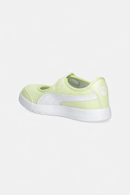 Кроссовки низкие Courtflex v3 Lina V Puma, зеленый — фото 3