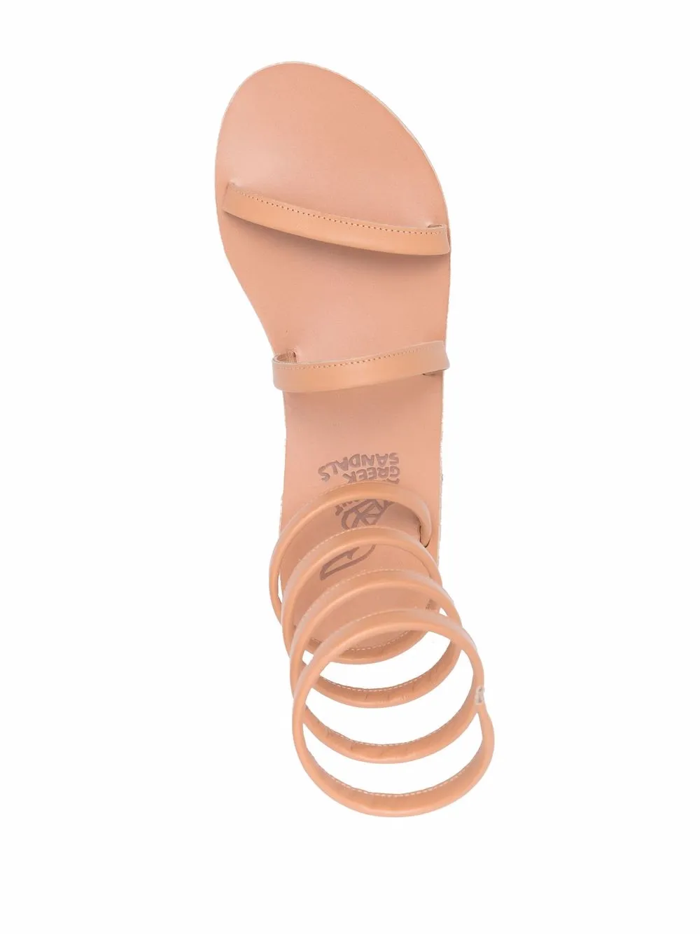 Сандалии с ремешком на щиколотке Ancient Greek Sandals, нейтральный — фото 4