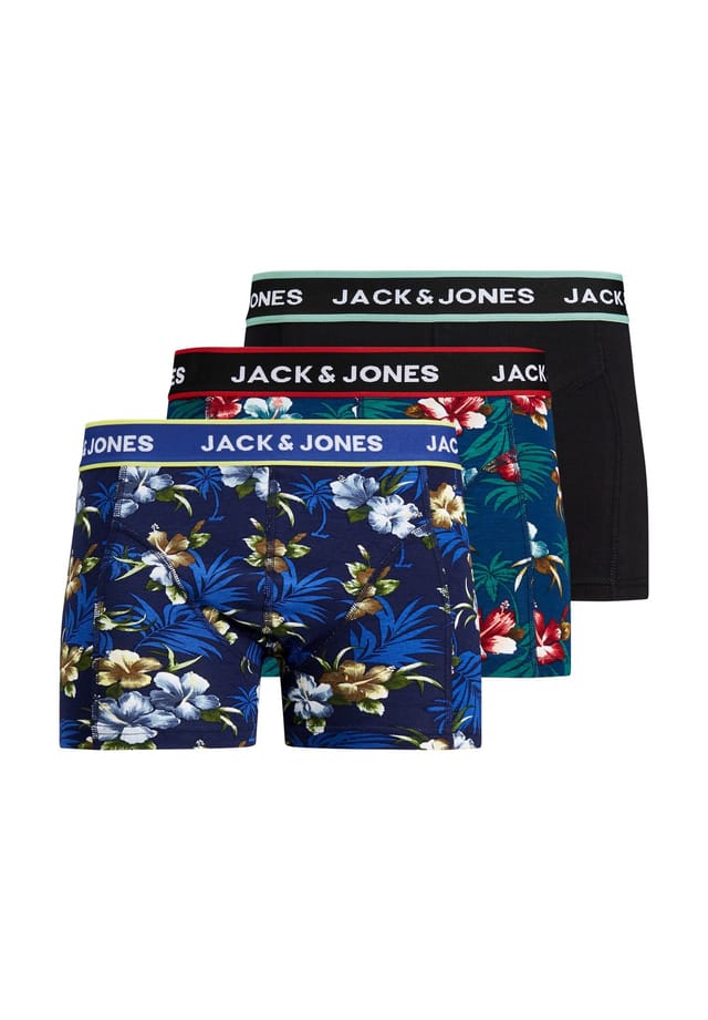 

Трусы-Боксеры трусы 3 пары трусов шорты jacflower Jack & Jones, мультиколор