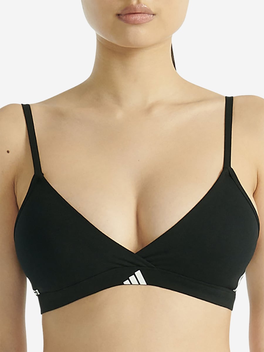 Треугольный бюстгальтер ADIDAS SPORTSWEAR  Sport Active Essentials, черный — фото 2