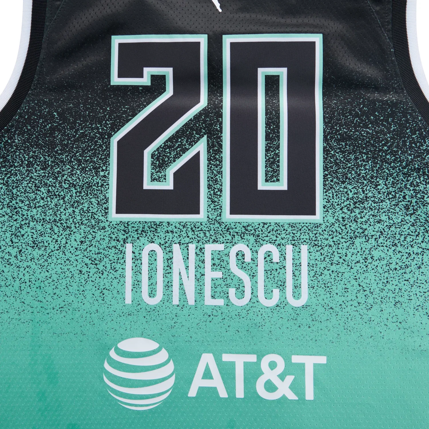 Футболка Nike Sabrina Ionescu New York Liberty Dri-FIT WNBA Victory Jersey 'Mint' FD0806-305, зеленый — фото 2