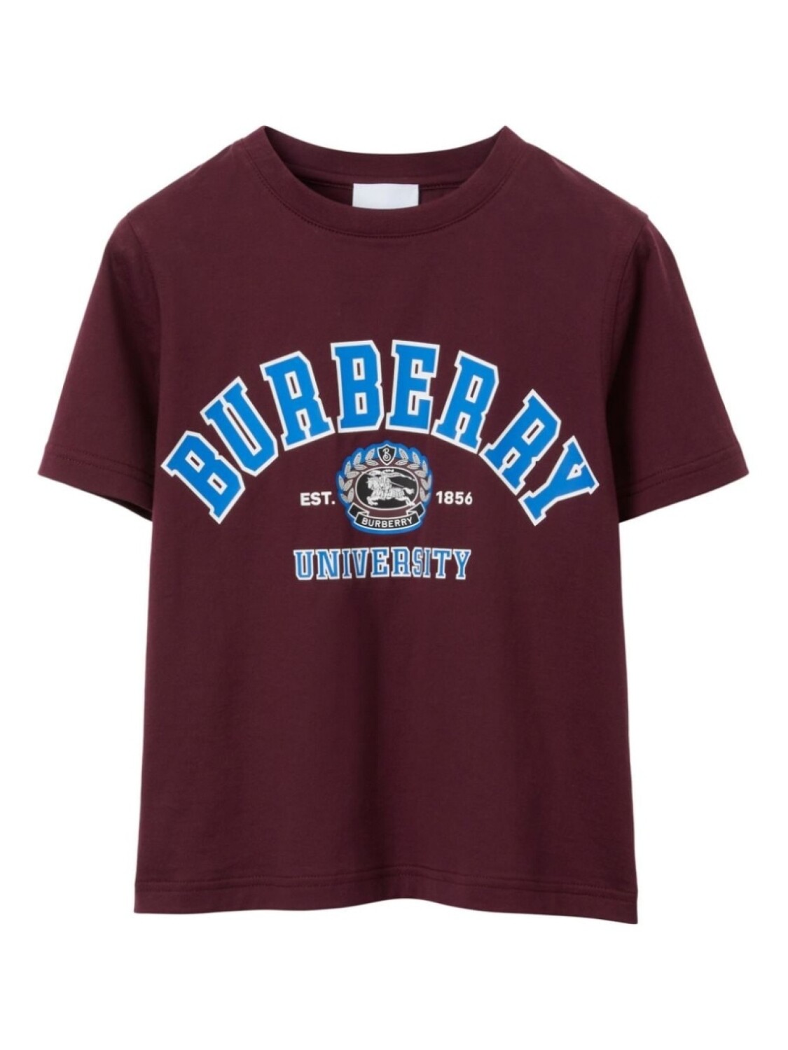 

Burberry Kids футболка с логотипом College, красный