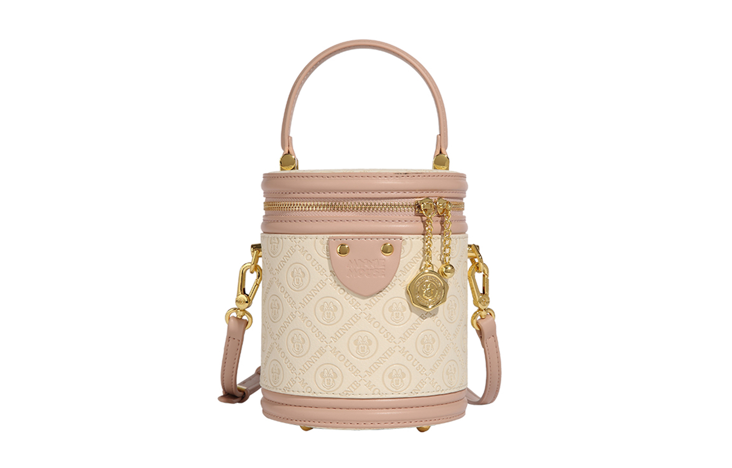 

Disney Розовая женская сумка Minnie из полиуретана, BMK-71357P Pink[Box+Shopping Bag]