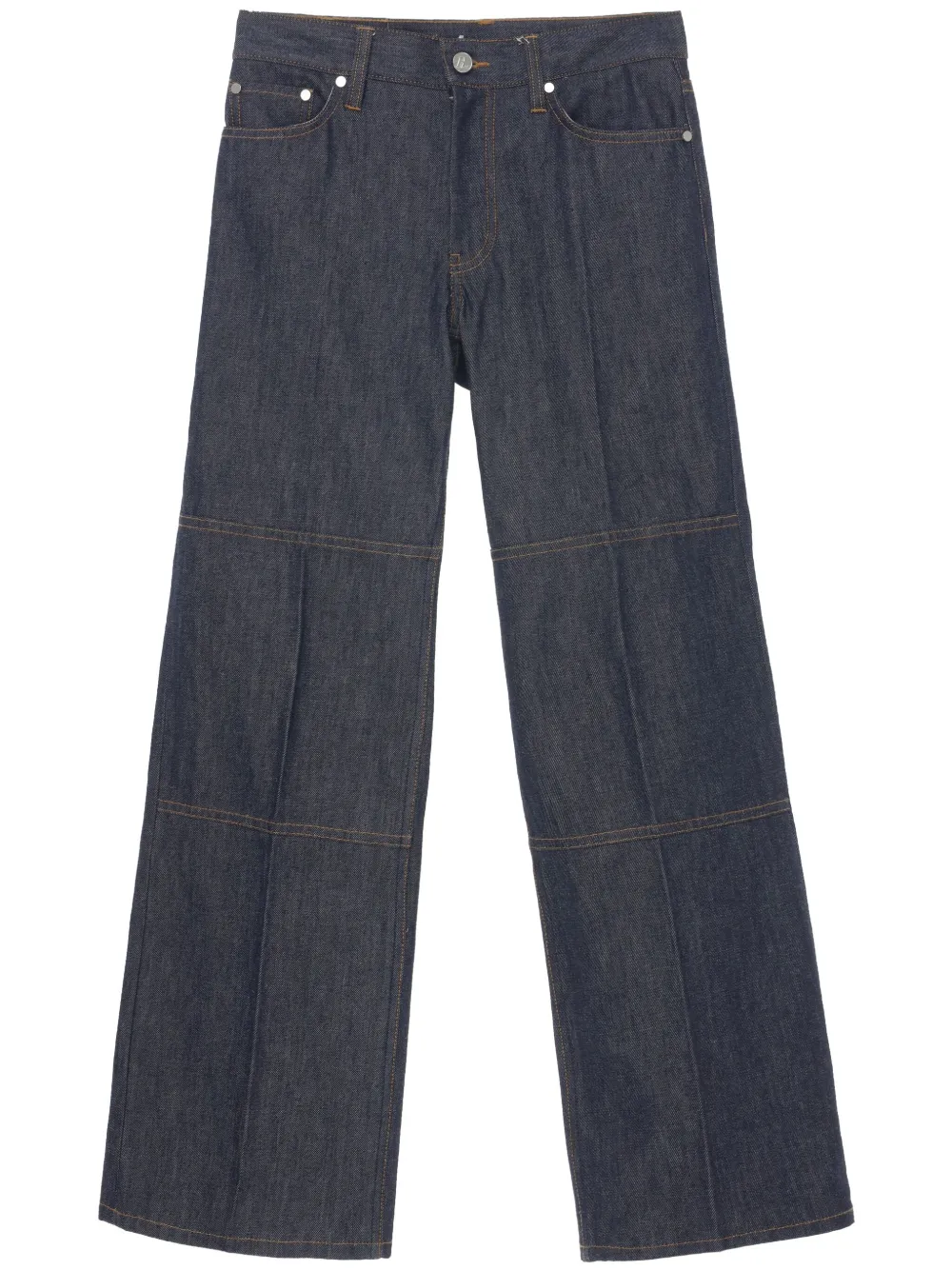 

Джинсы с молниями Helmut Lang, синий