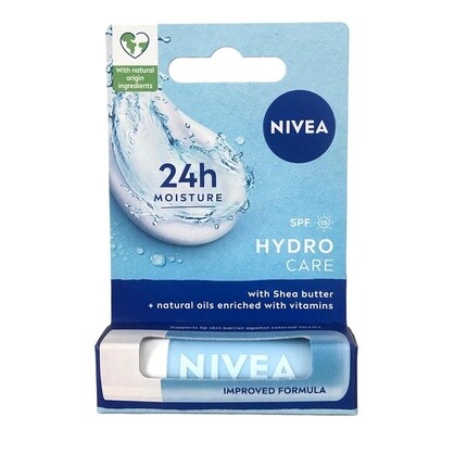 Labello Hydro Care Spf15 4,8 г Увлажняющий бальзам для губ с алоэ вера, маслом ши и питательными натуральными маслами — фото 3