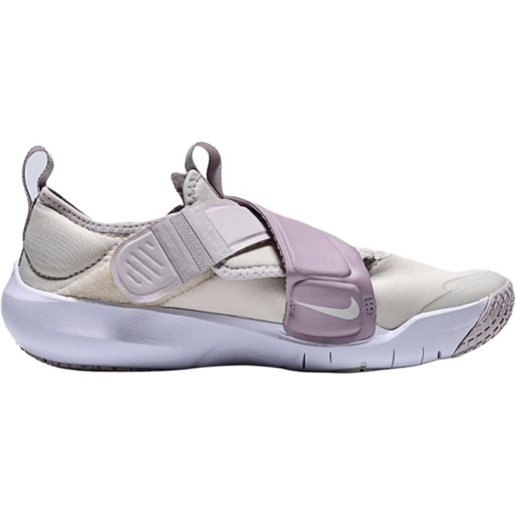 Flex Advance устойчивые к истиранию низкие детские кроссовки для бега gray kids' Nike, серый — фото 3
