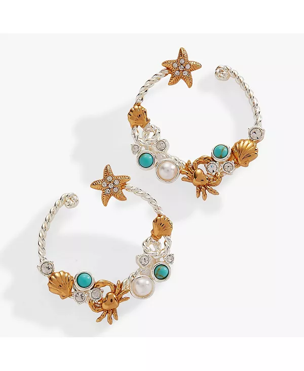 

Причудливый прибрежный веревочный обруч Alex And Ani, silver