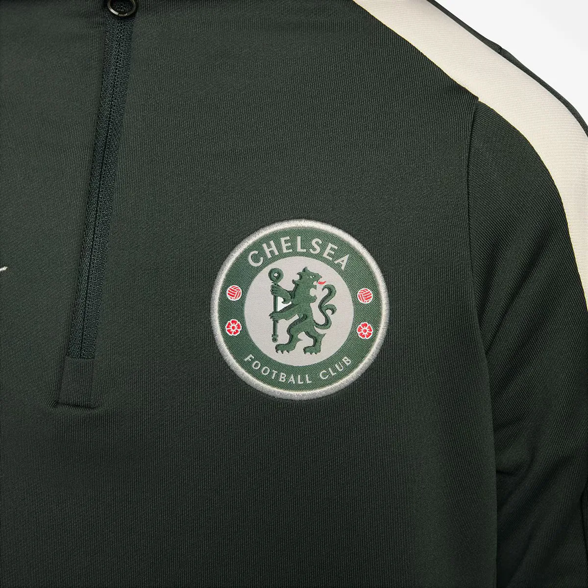 Футболка для мальчиков Chelsea FC 2025-2026 Strike Nike, зеленый — фото 3