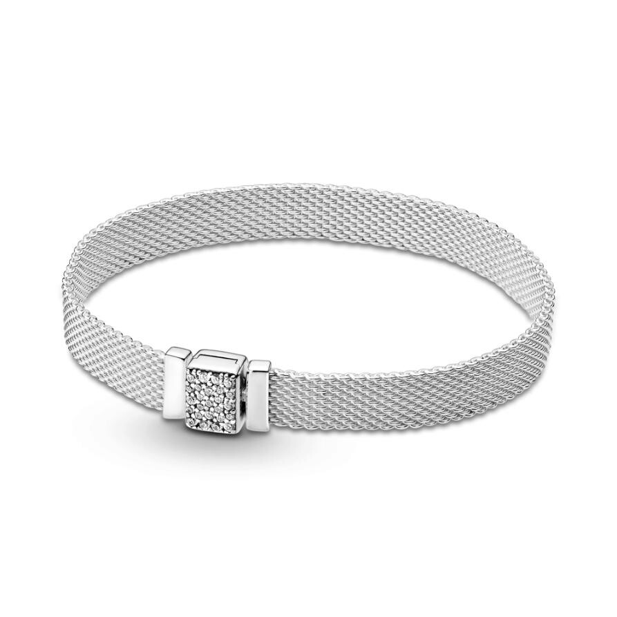 

Браслет Pandora Reflexions Sparkling Clasp, стерлинговое серебро