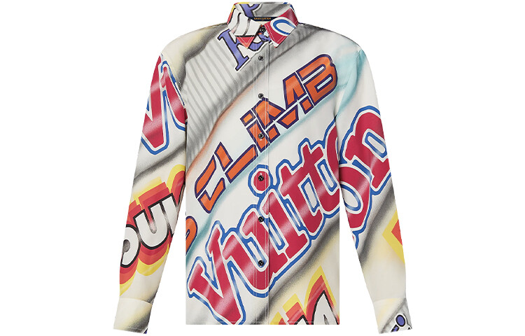 Новые квартальные продукты LV Shirt Women's Multicolor Louis Vuitton