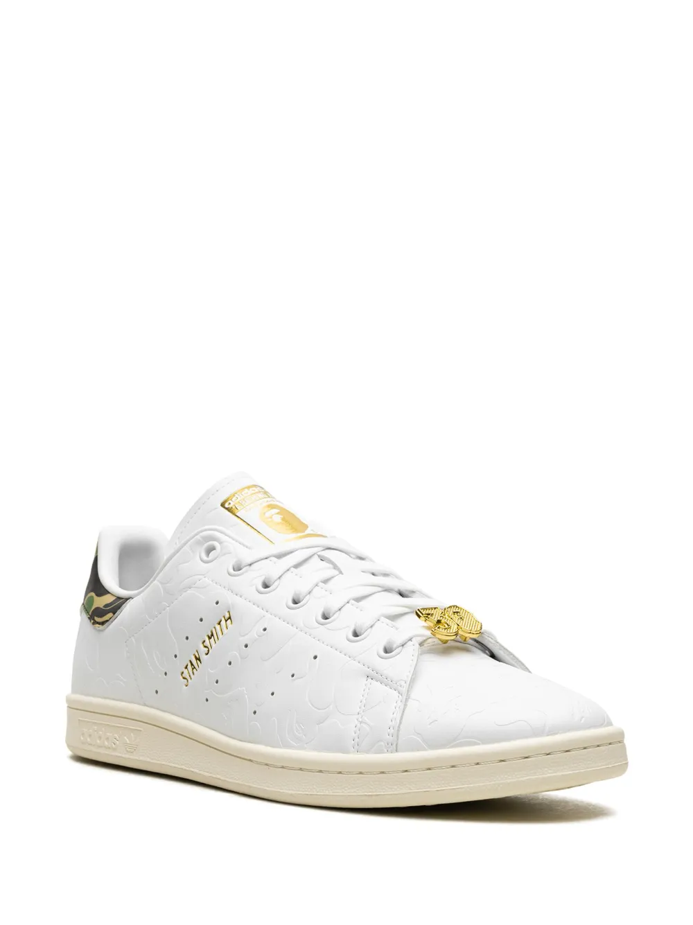 Кроссовки Stan Smith 30th Anniversary из коллаборации с BAPE adidas, белый — фото 2