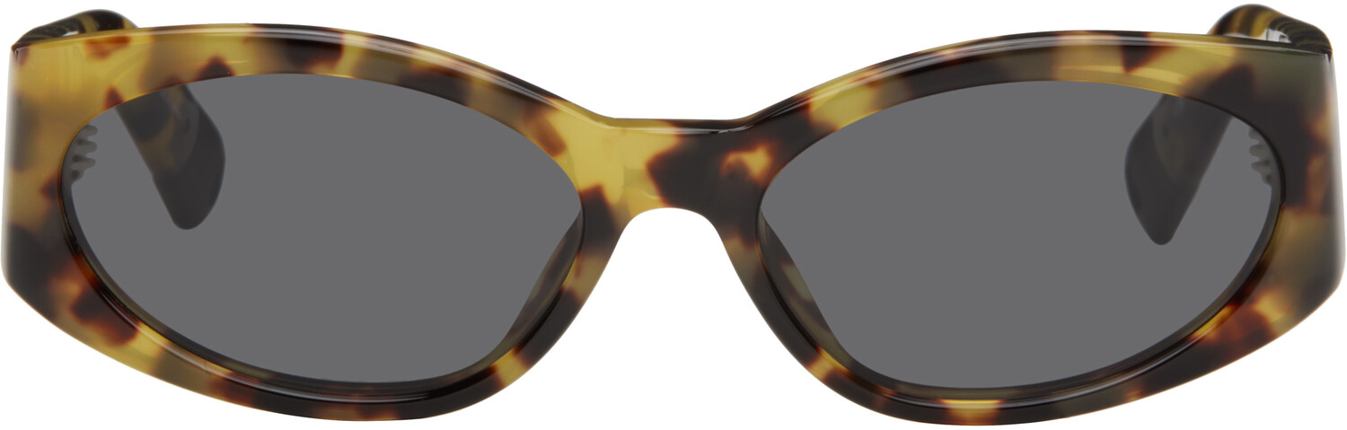 

Коричневые солнцезащитные очки Les lunettes Ovalo JACQUEMUS