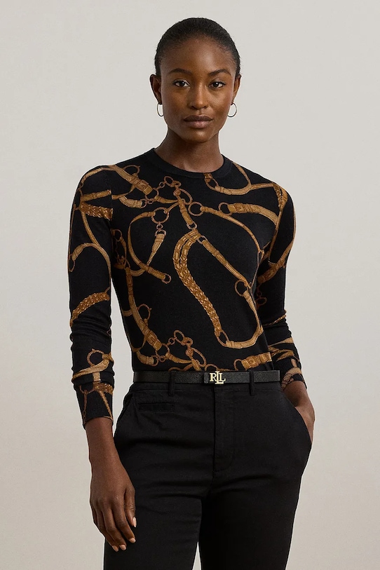 

Свитер Lauren Ralph Lauren, черный