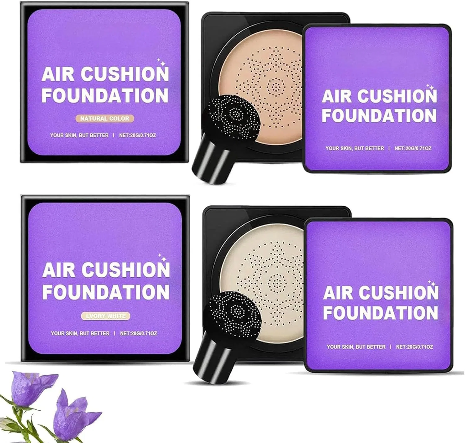 BB-крем «Mushroom Head Air Cushion CC Cream» от Serentia Shibeikadi, Natural And Ivory