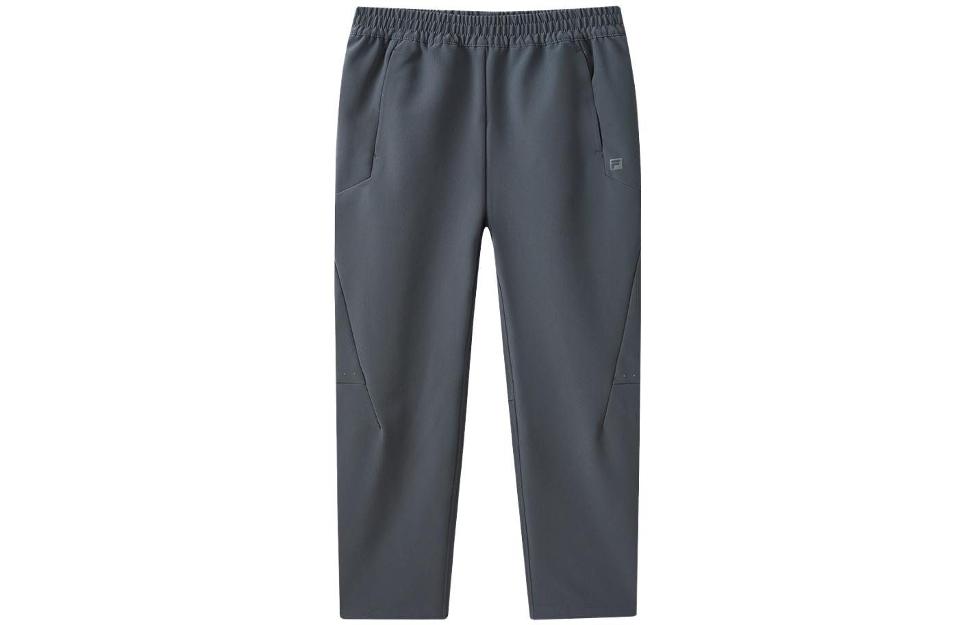 

Детские вязаные спортивные штаны Детская одежда Tile FILA KIDS, серый