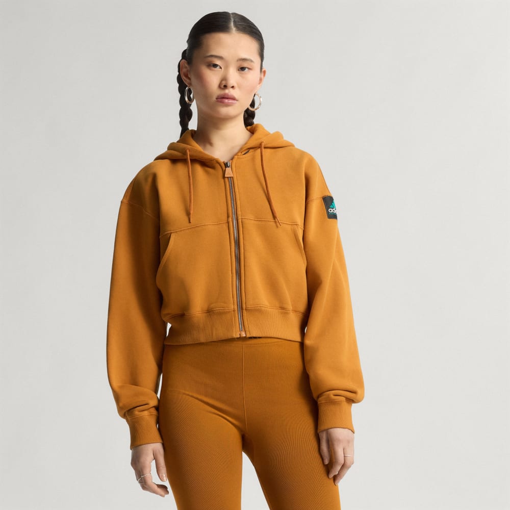 

Худи Adidas Equipment Cropped Hoodie, цвет Craft Ochre