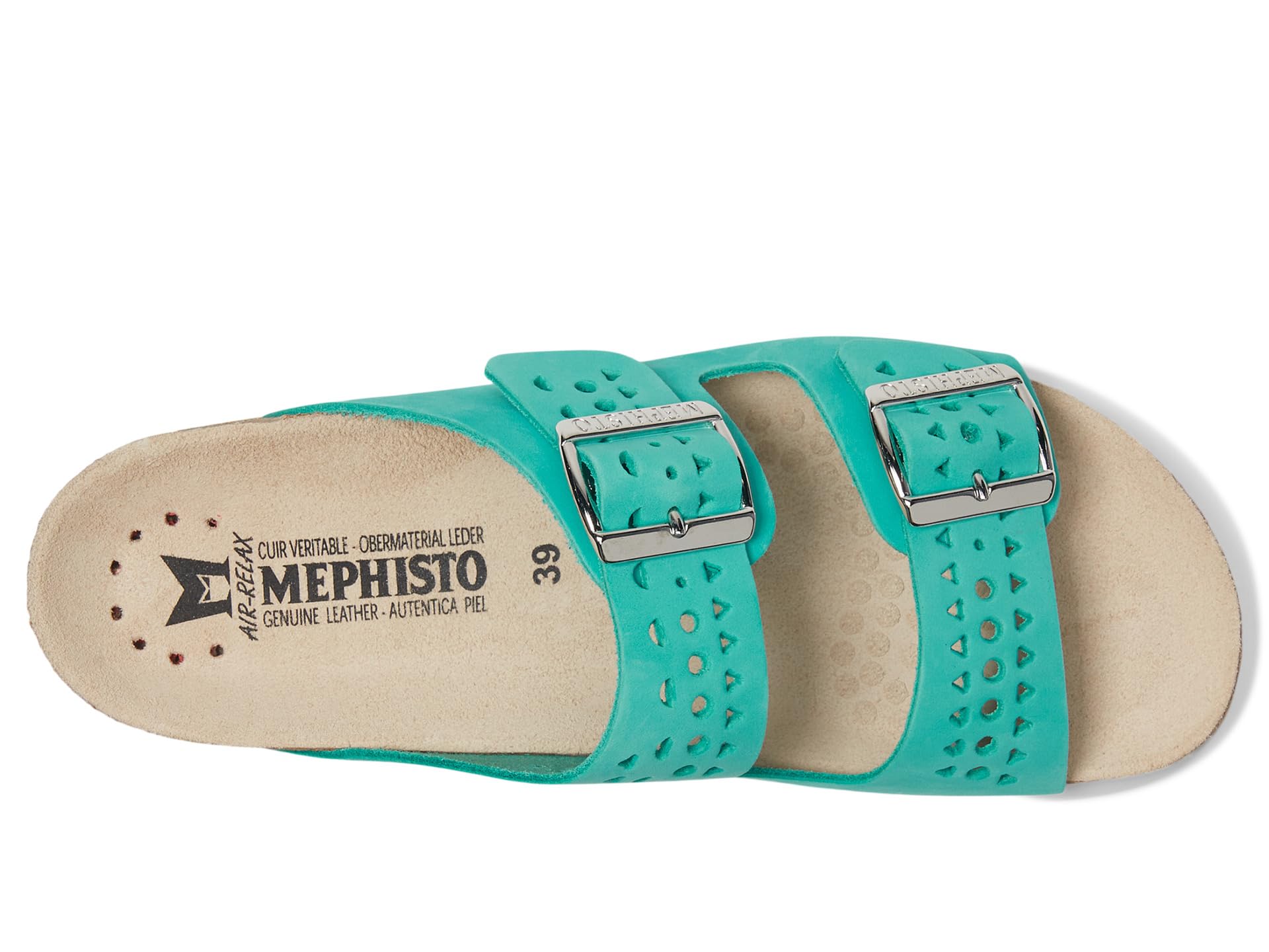 Сандалии Mephisto Hester Perf, цвет Turquoise — фото 2