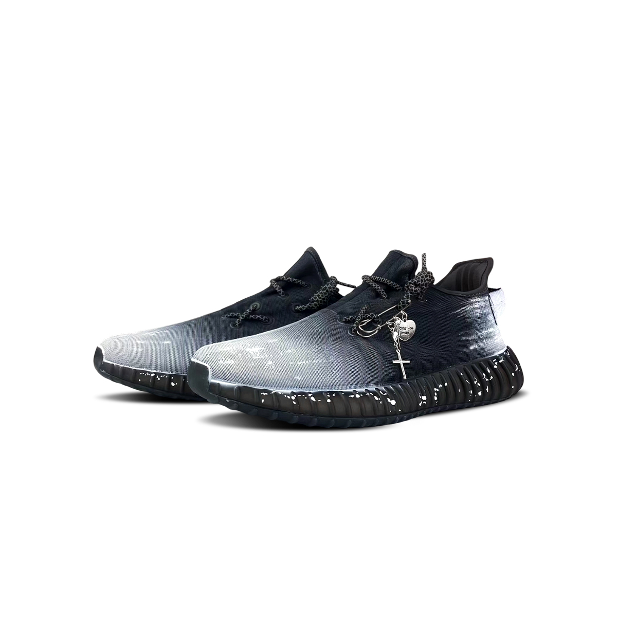 Yeezy Boost 350 V2 BNK Dawn Whisper амортизация износостойкие низкие повседневные кроссовки Unisex Adidas Originals, Mornfall Whisper — фото 3