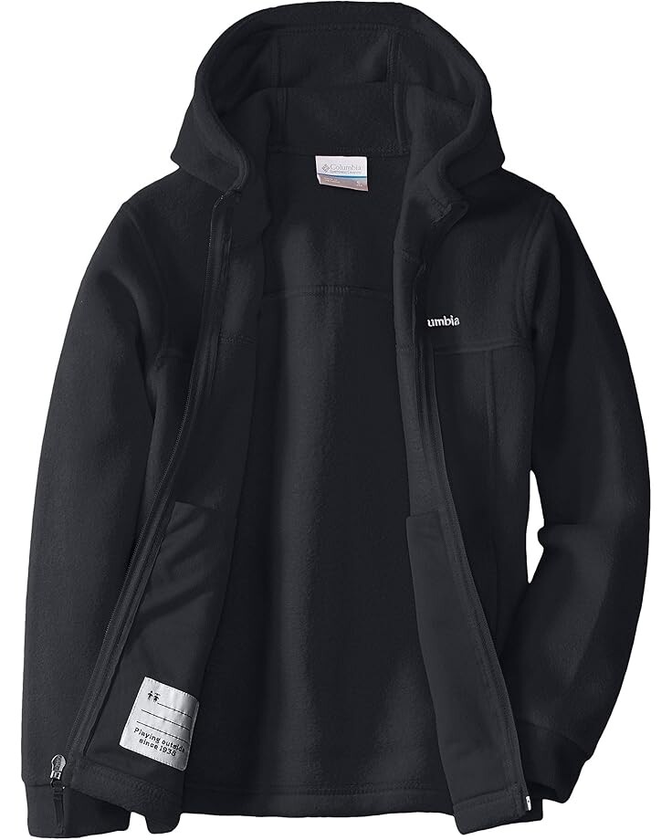 Худи Columbia Kids Steens II Fleece Hoodie, черный — фото 2