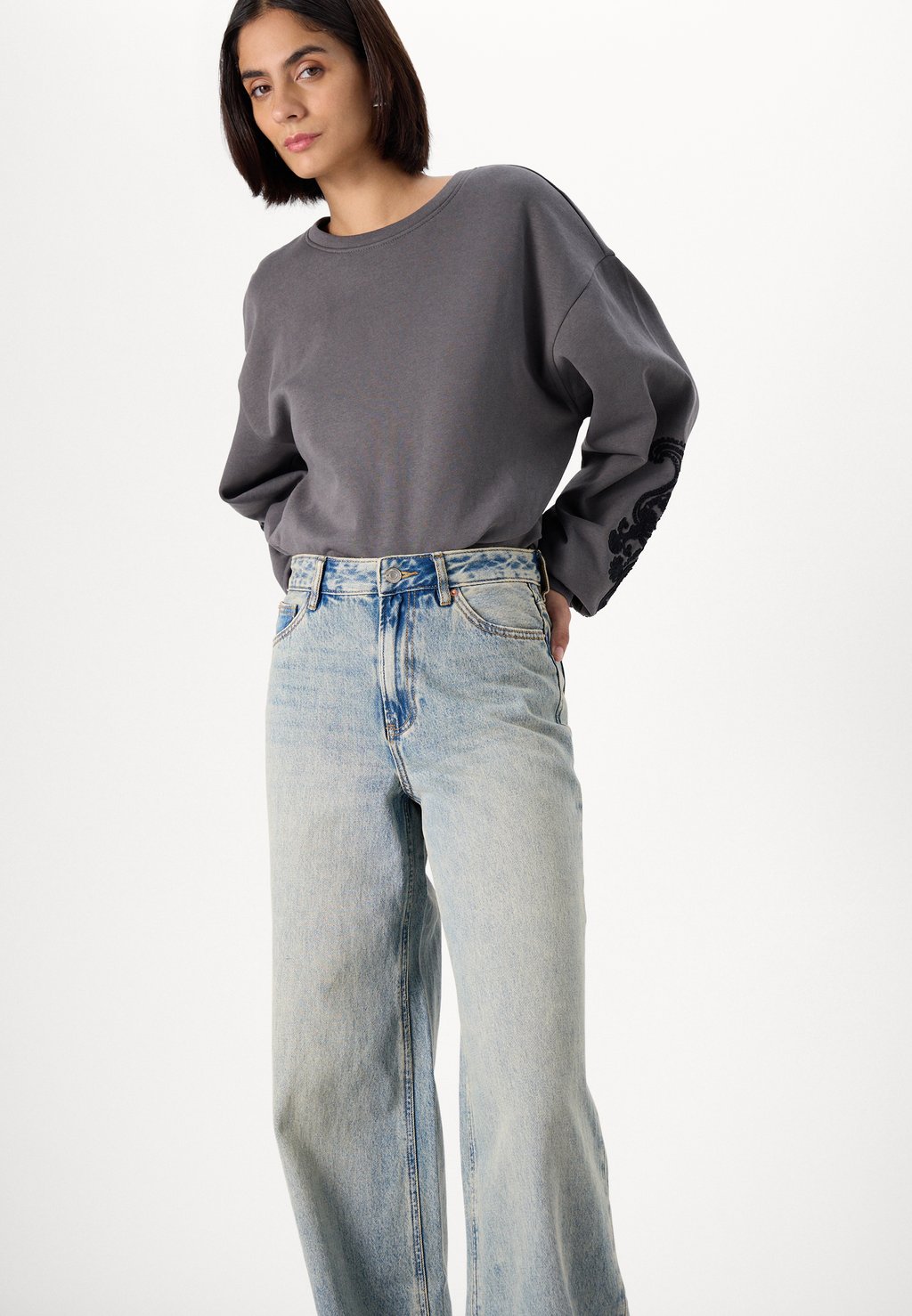 

Расклешенные джинсы VMREMY WIDE DENIM Vero Moda Tall, синий