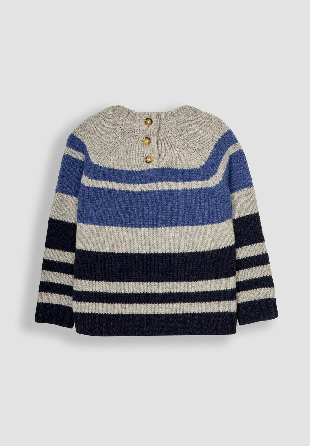 

Вязаный свитер STRIPED, REGULAR FIT JoJo Maman Bébé, синий