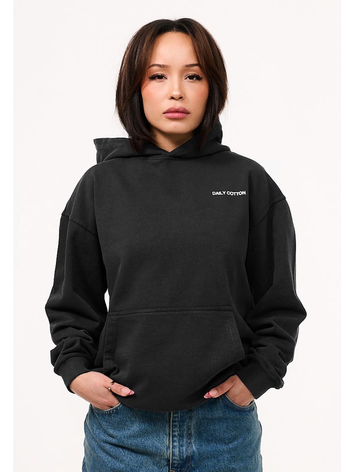 

Толстовка DAILY COTTON, цвет black washed