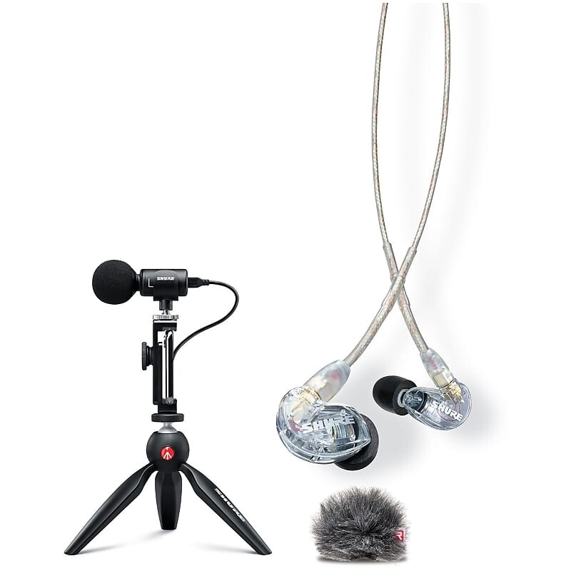 

Микрофон Shure MOTIV MV88+ Video Kit with iOS / USB Condenser Microphone