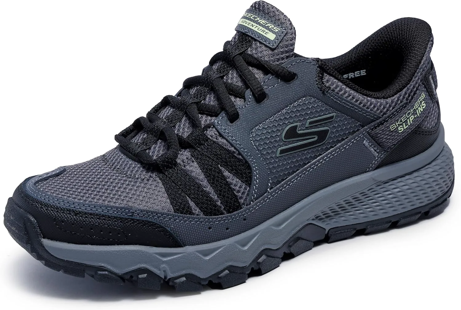 Мужские кроссовки Skechers Dynamite с удобной посадкой без шнурков Escapar, черный — фото 3