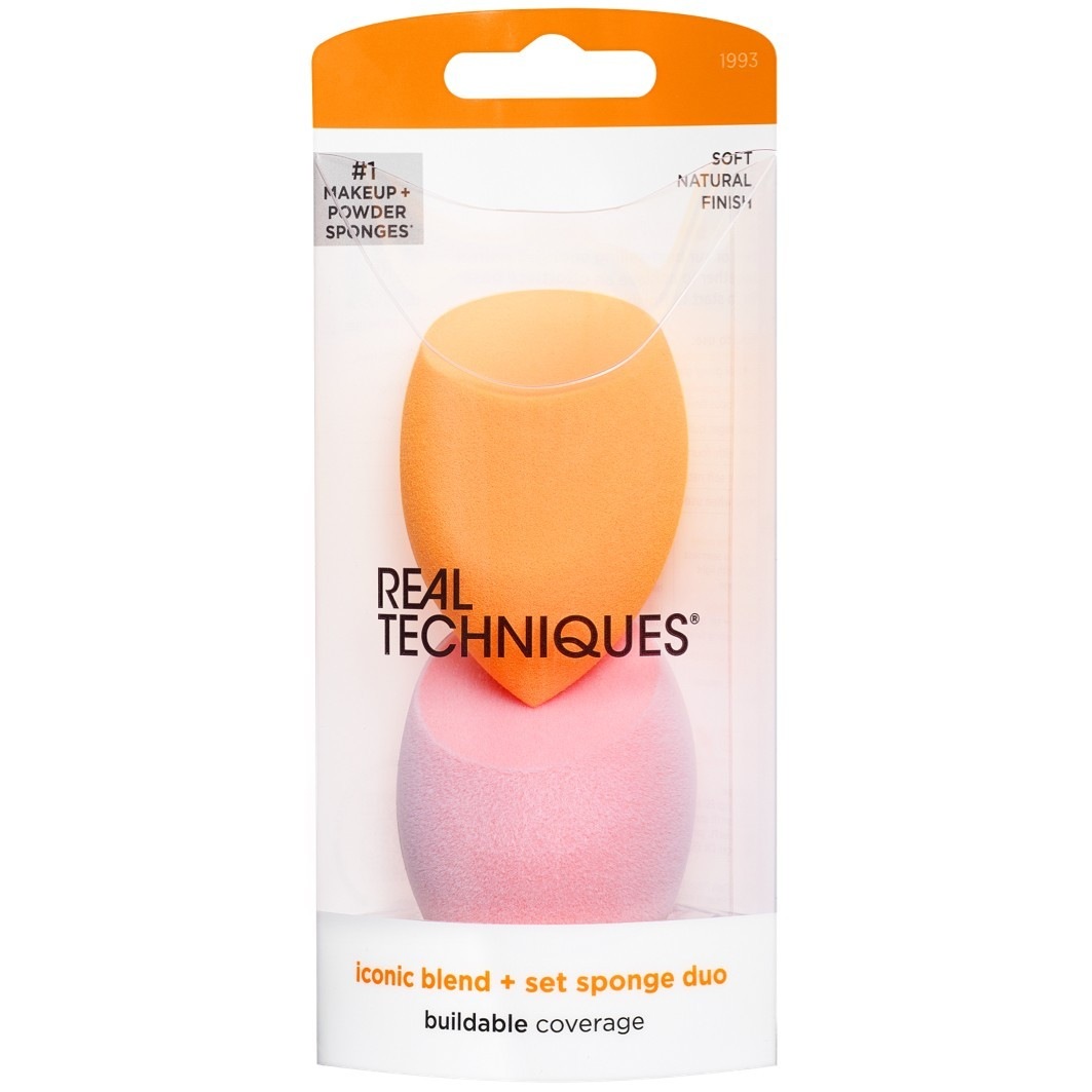 Спонж miracle teint schwamm + miracle puder schwamm Real Techniques, количество 1 шт. — фото 2
