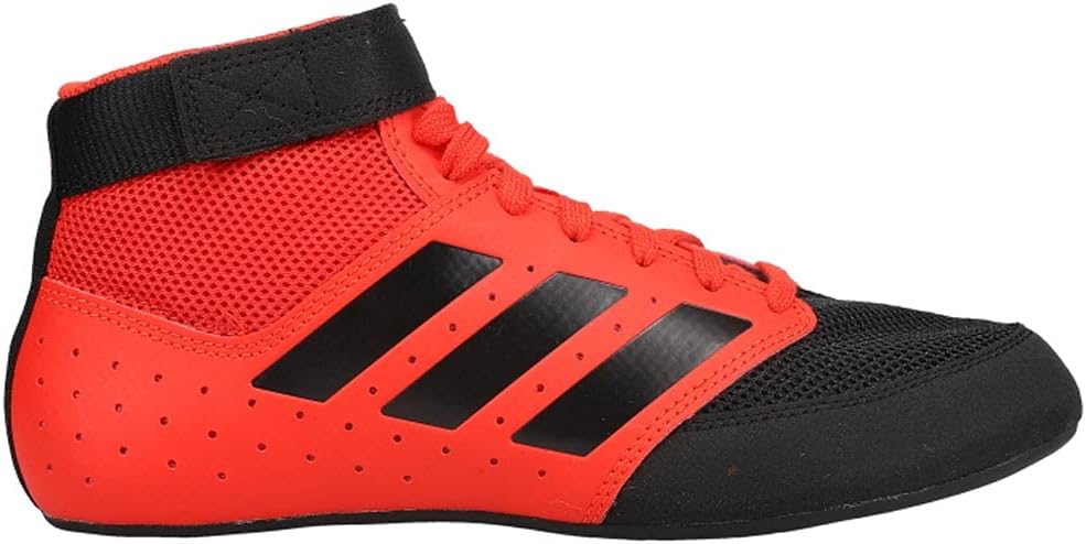 Борцовские кроссовки Adidas Mat Hog 2.0, черный/красный — фото 2
