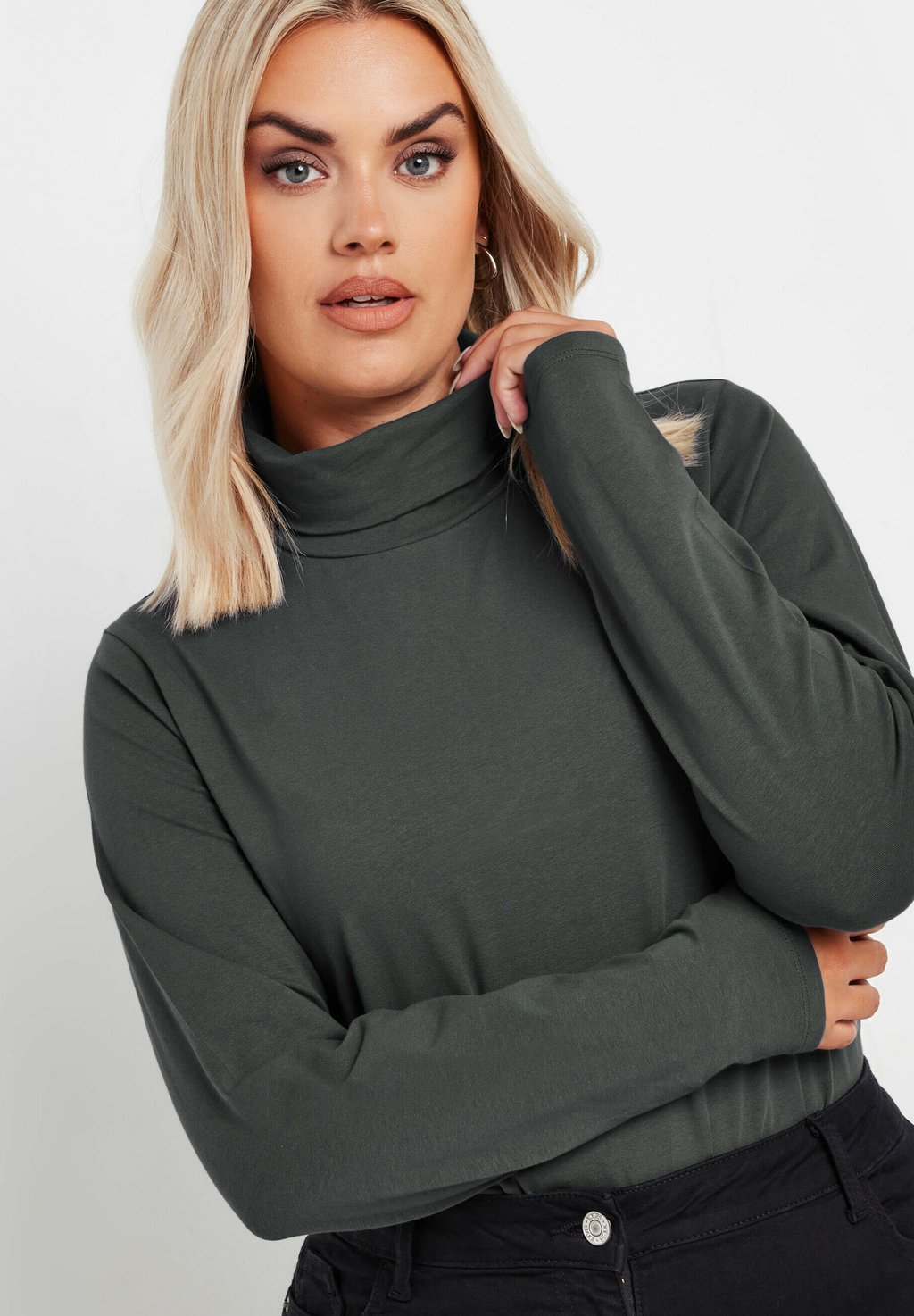 

Топ с длинными рукавами 2 PACK TURTLE NECK Yours Clothing, красный