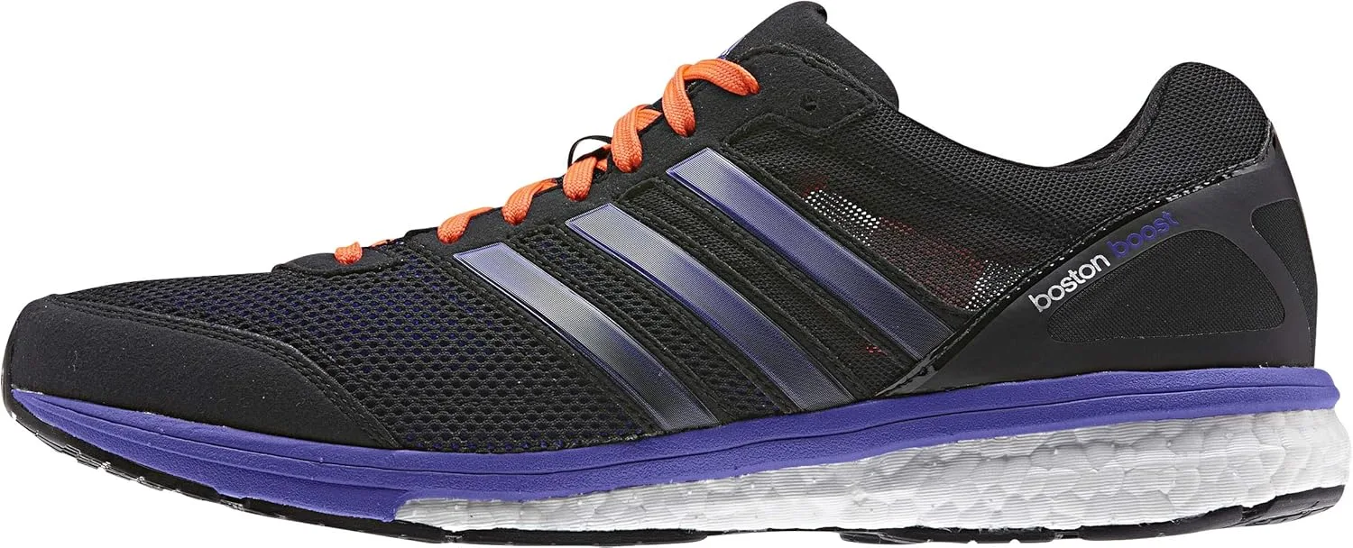 Мужские беговые кроссовки Adidas B44009, черные — фото 2