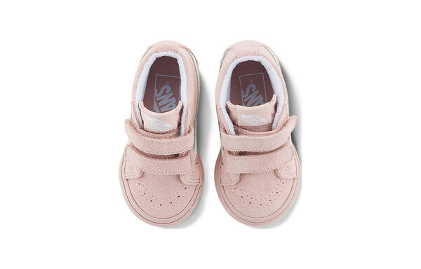 Кроссовки sk8-mid reissue pastel mono shoes 'rose pink' Vans, розовый — фото 3
