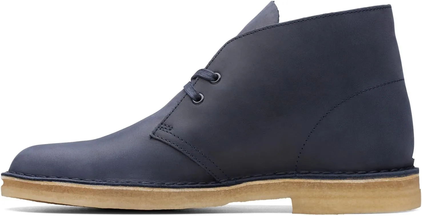 Мужские ботинки Clarks Desert Boot Chukka, темно-синий — фото 2
