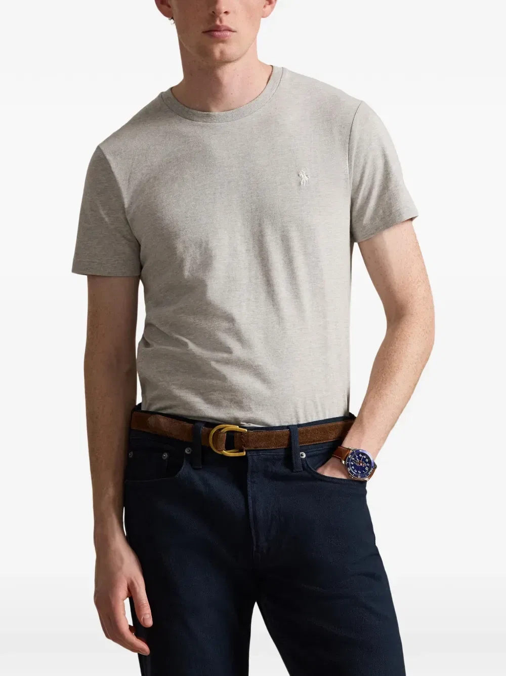 Футболка с короткими рукавами POLO RALPH LAUREN, серый — фото 3
