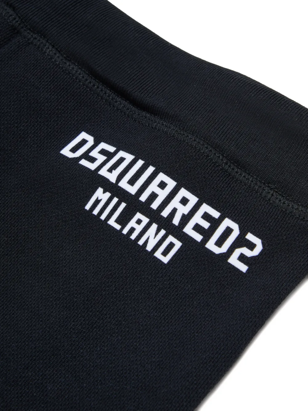 Повседневные шорты на кулиске Dsquared2 Kids, черный — фото 4