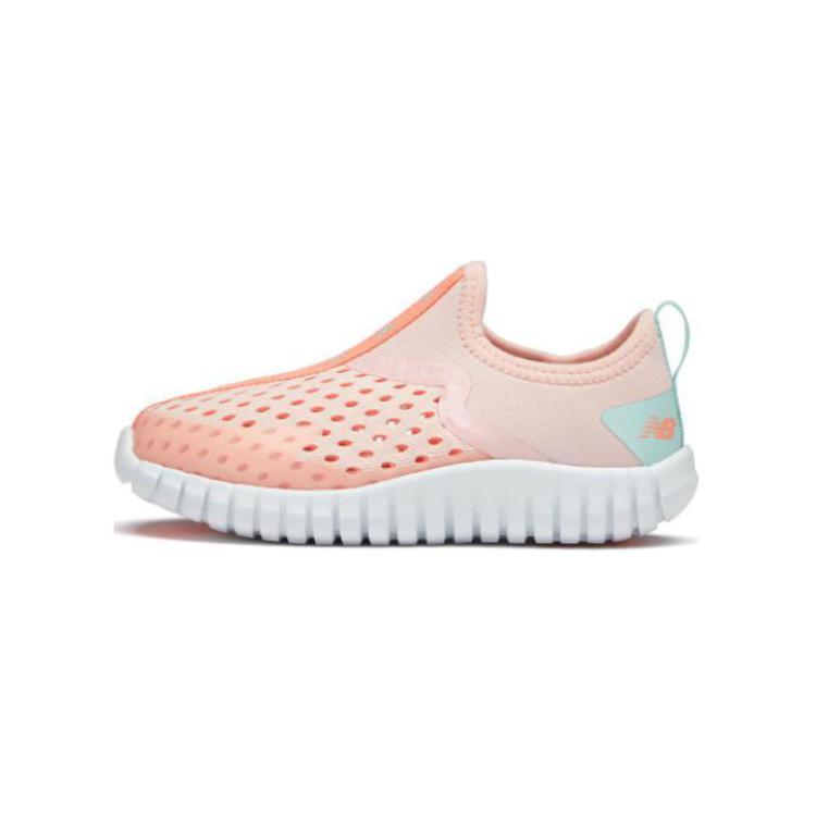 New Balance AQD Anti Kick низкие кроссовки для малышей розовый оранжевый — фото 3