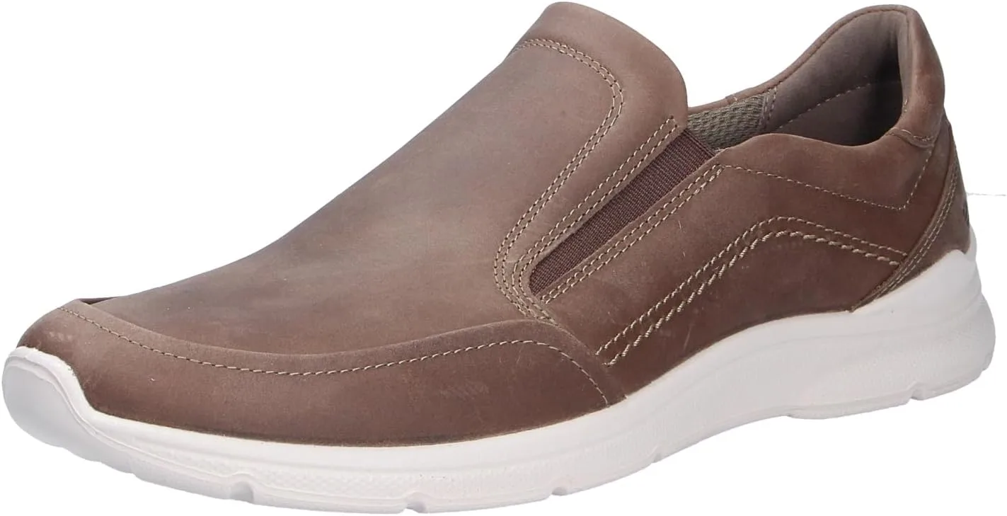 Кроссовки ECCO Irving Slipon Herren, Мускатбраун, 43,5 ЕС, коричневый