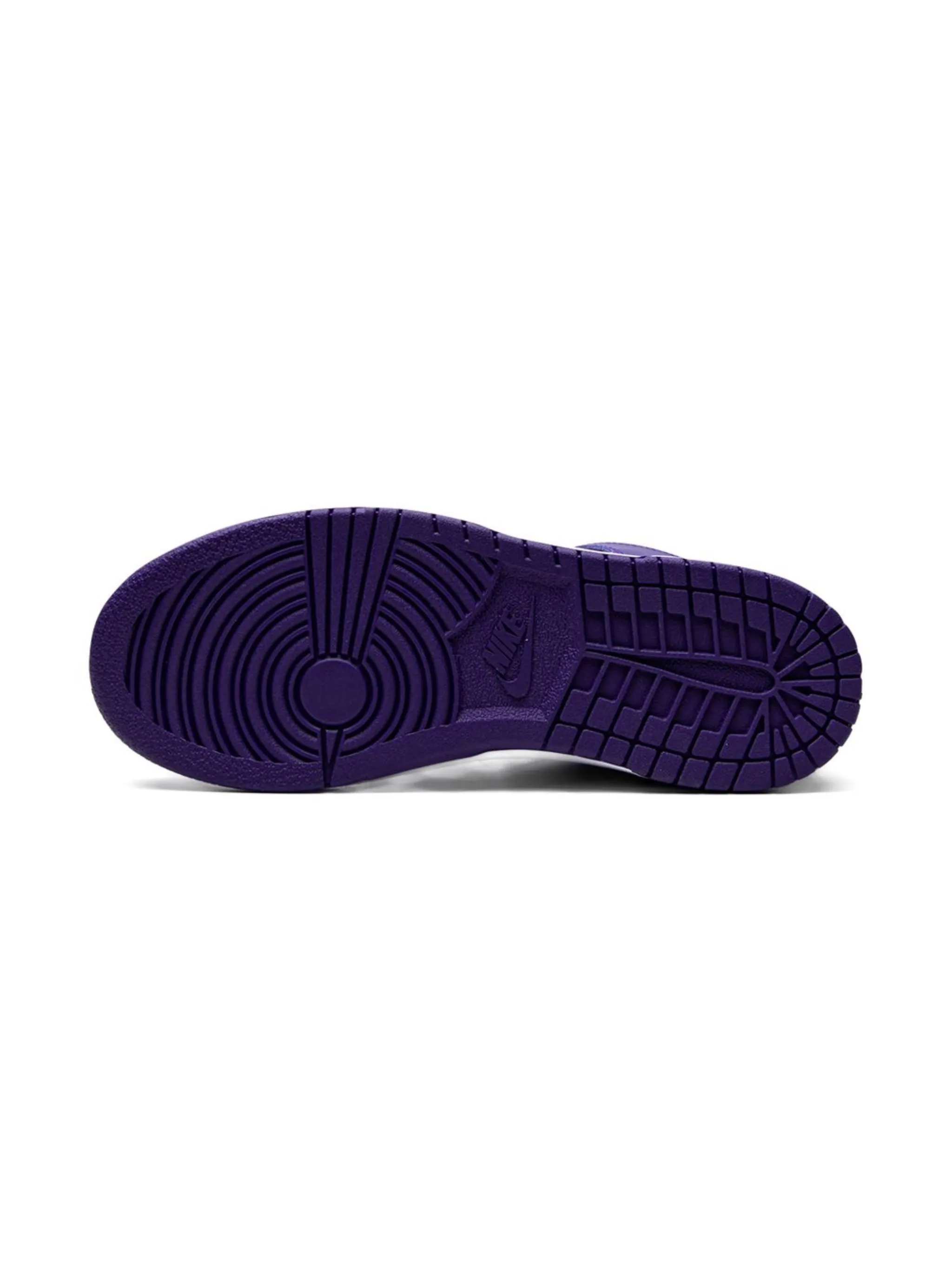 Кроссовки Dunk High Nike Kids, белый — фото 4