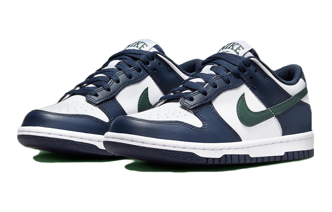 Dunk Low Obsidian Vintage Green GS Nike, Сине-зелёный — фото 3