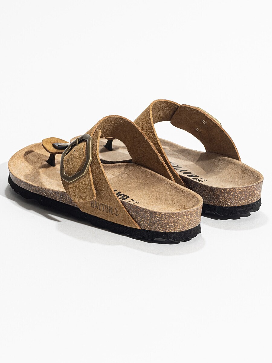 Сандалии с т-образным ремешком Bayton T-Bar Sandals Mercure, желтый — фото 4