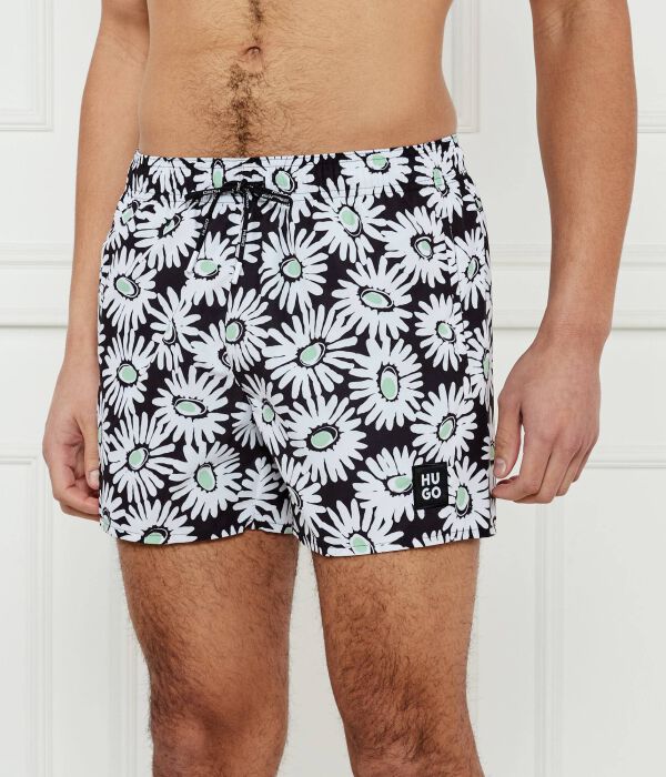 

Плавки шорты на подиуме Regular fit Hugo Bodywear, черный