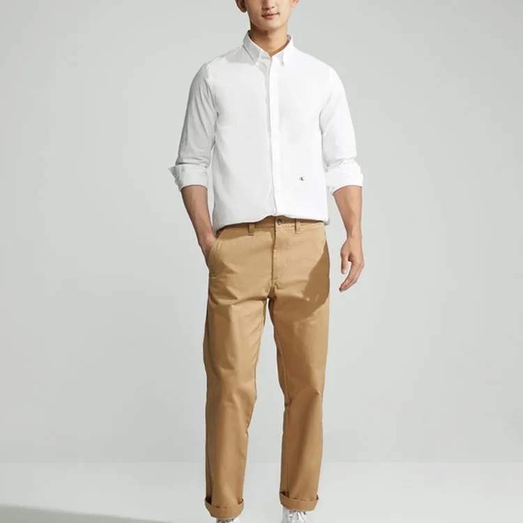Calvin Klein Рубашка мужская YAF Moon White Moderate Others — фото 4
