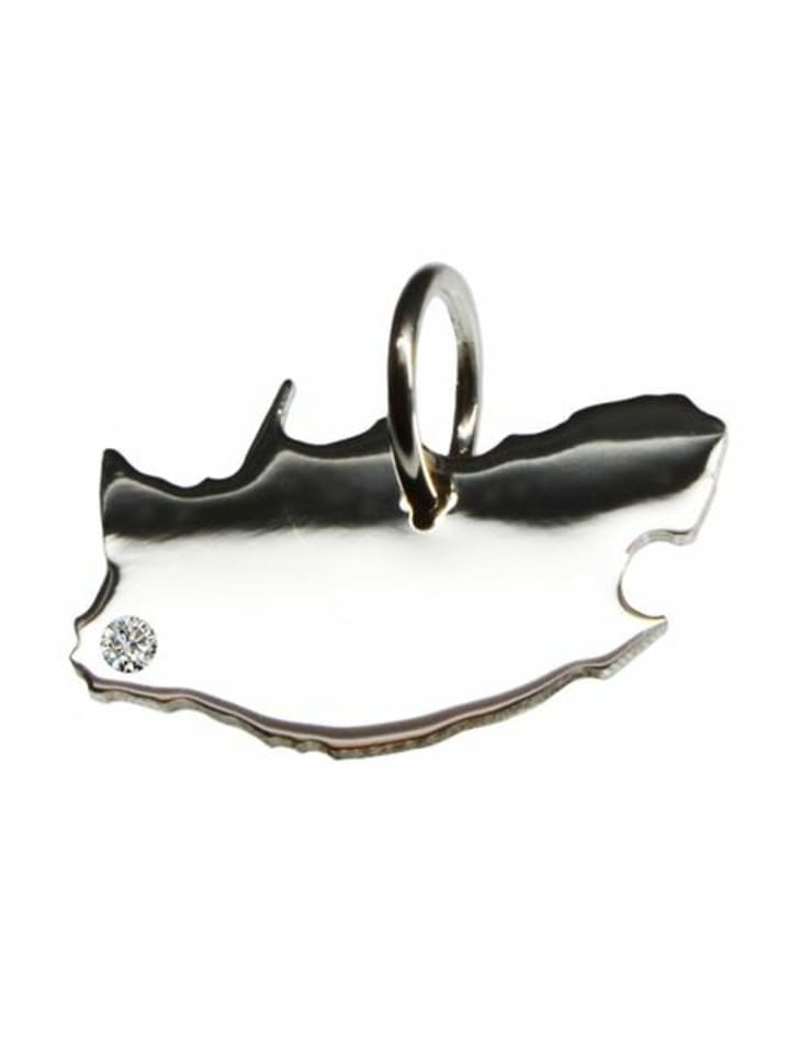 

Schmuckador Подвеска из Южной Африки с блестящим серебром 925 пробы (0,015 карата) в серебряной оправе