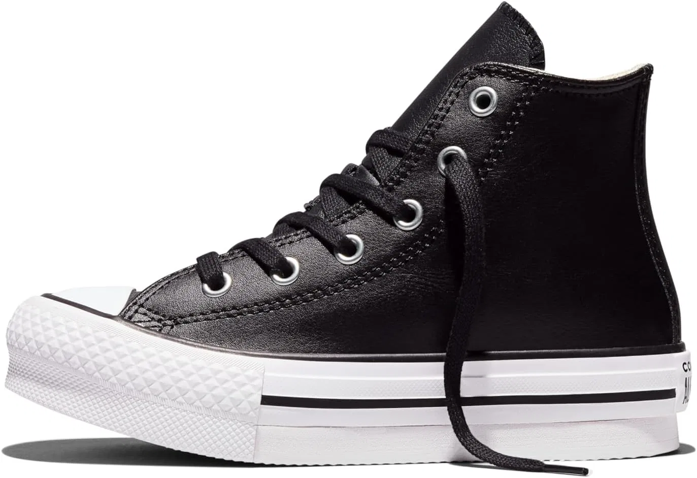 Кожаные кроссовки Converse Mädchen Chuck Taylor All Star Eva Lift, Black — фото 2