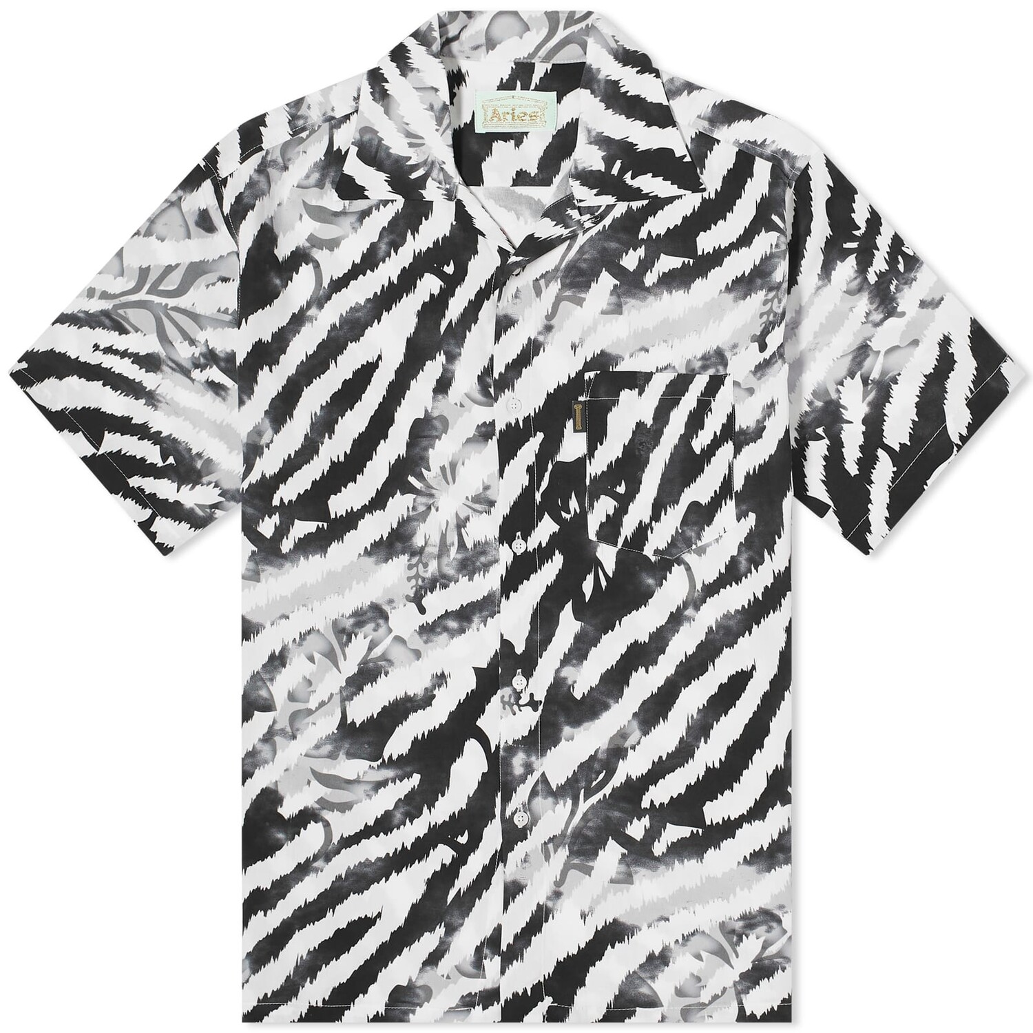

Рубашка с коротким рукавом Aries Hibiscus Vacation Shirt, цвет Multi
