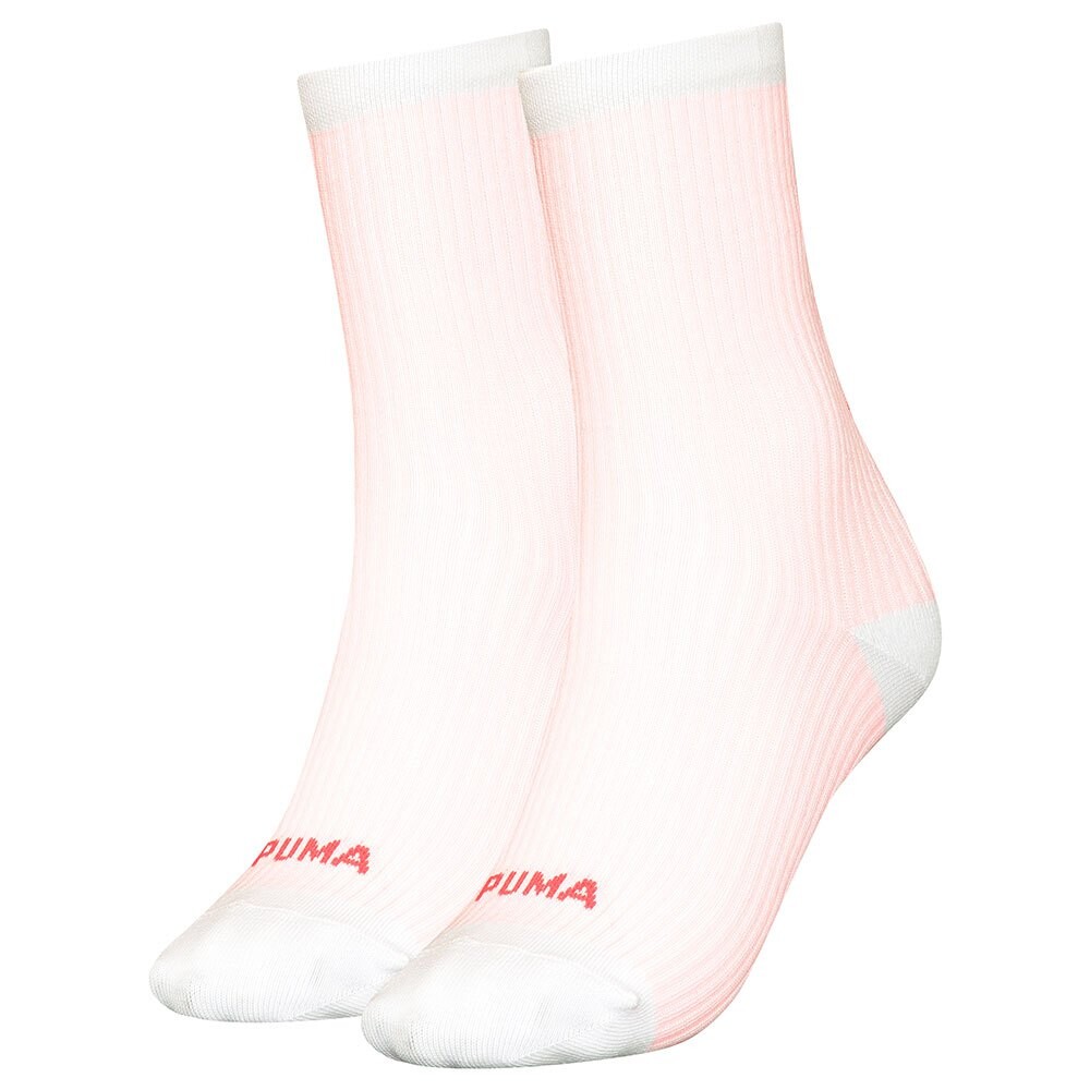 

Носки Puma Cat Logo Rib 2 шт, розовый