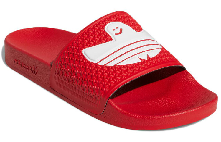 Мужские шлепанцы adidas originals Shmoofoil — фото 2